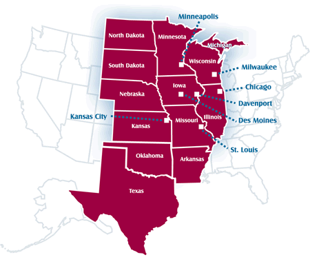 Our Territory Map